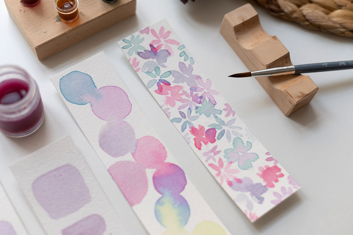 Aquarellfarbe selbermachen: DIY | Ocker Studio