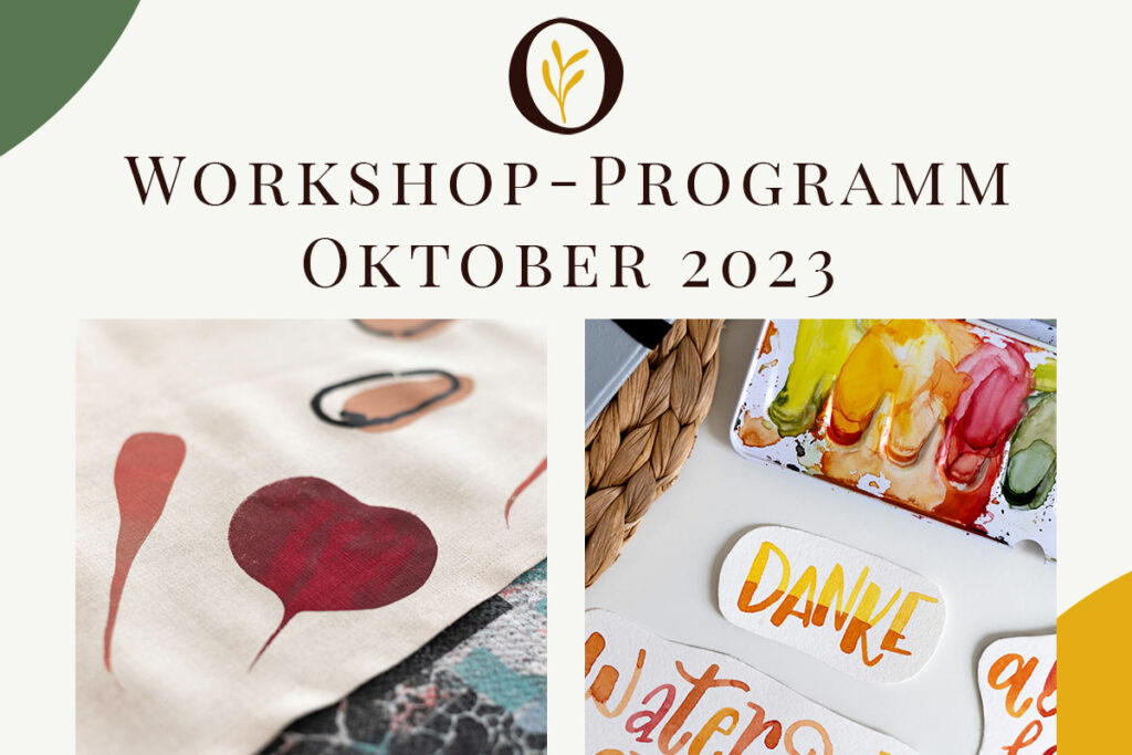 DIY-Workshops im Oktober | Ocker Studio