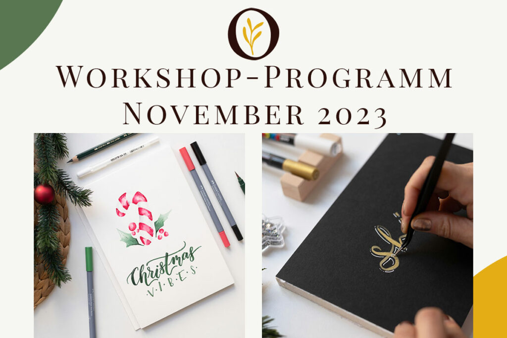 DIY-Workshops November | Ocker Studio