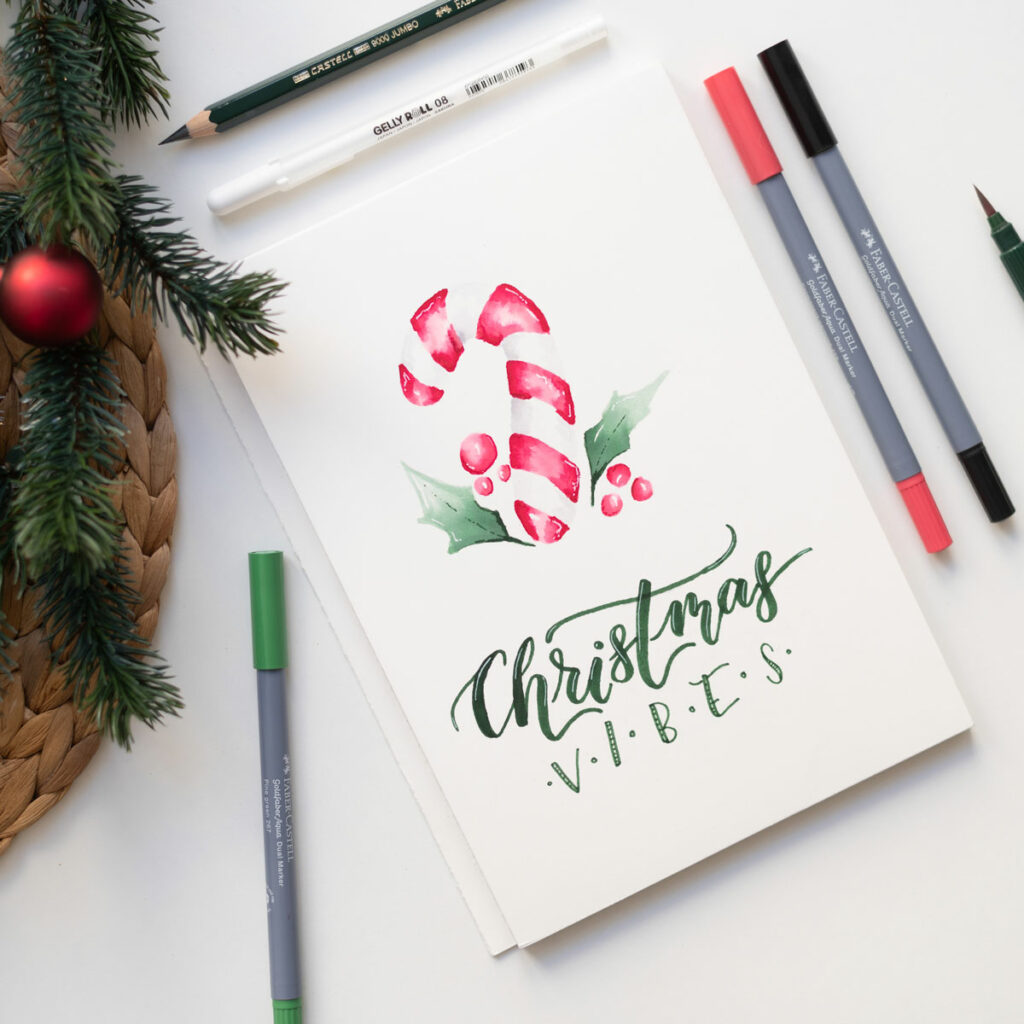 Weihnachtsworkshop: Lettering und Illustration | Ocker Studio
