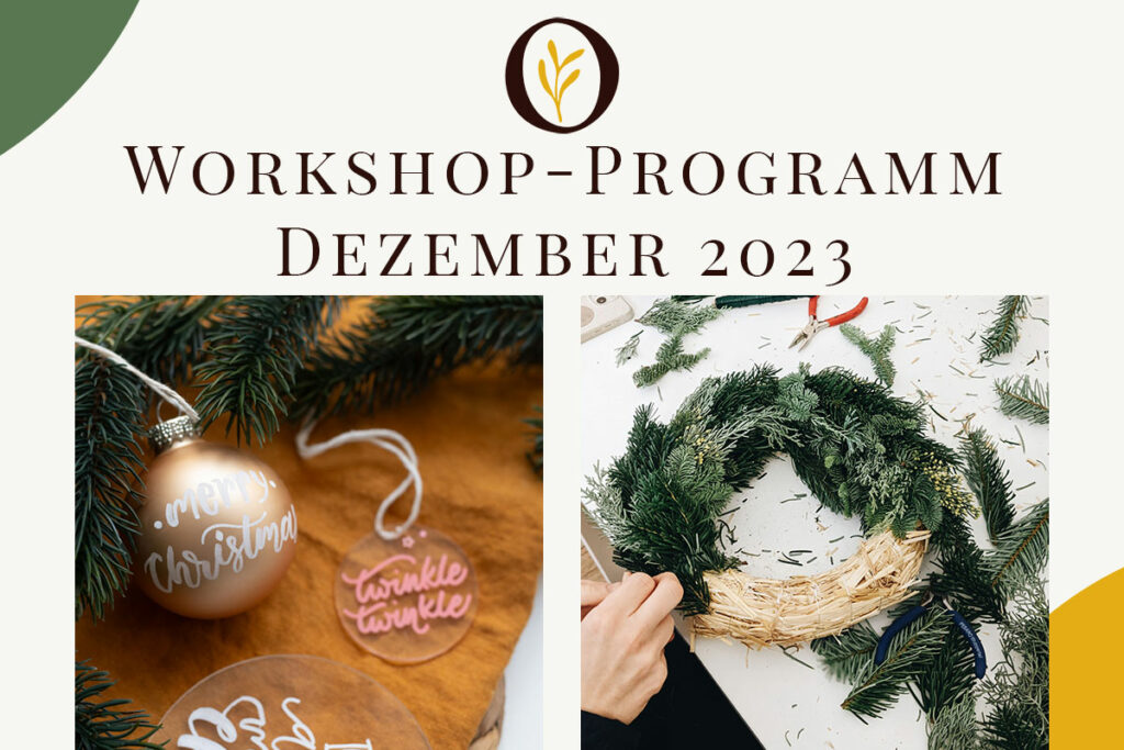 DIY-Workshops in Wien: Dezember 2023 | Ocker Studio