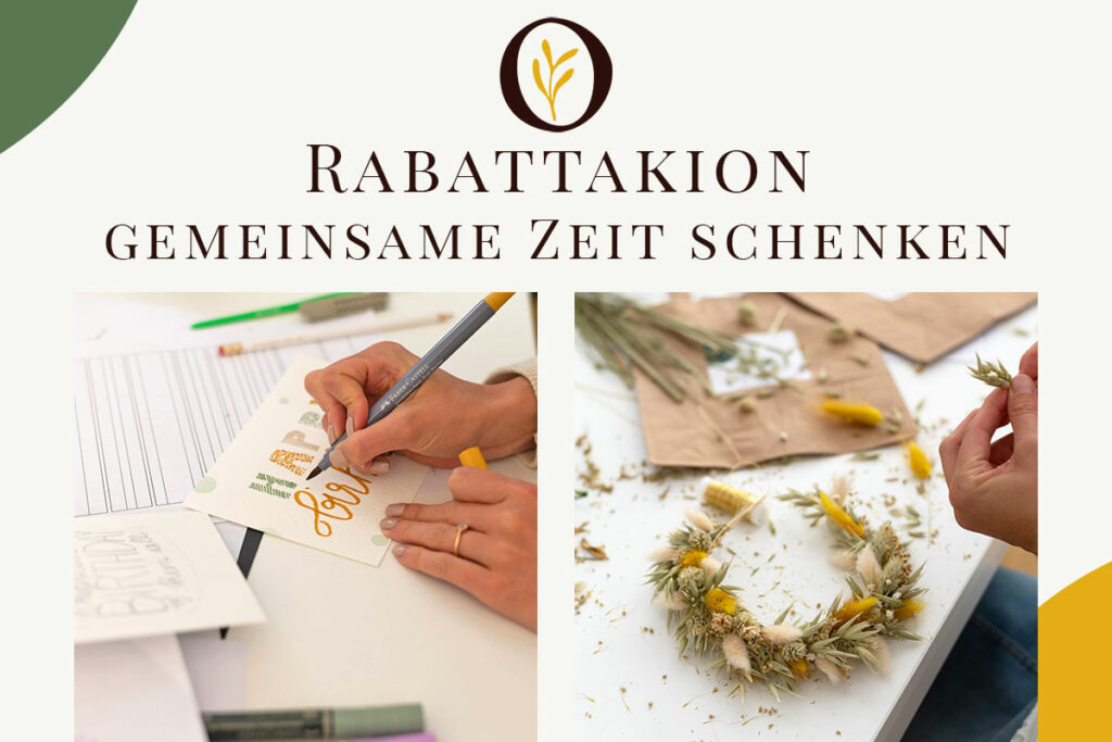 Ocker DIY Workshops: Gemeinsame Zeit schenken | Ocker Studio