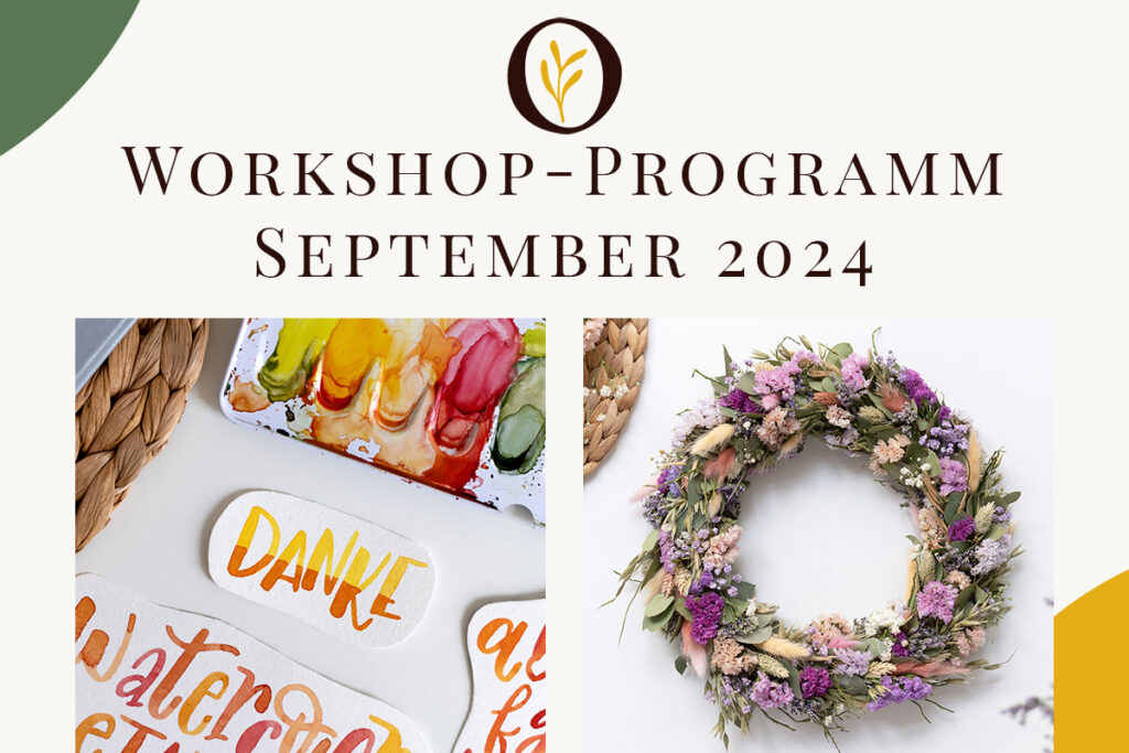 DIY-Workshops in Wien im September | Ocker Studio
