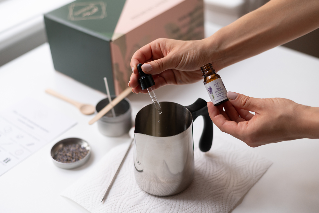 Duftkerzen-Set: DIY mit Dankbar & Ocker Studio