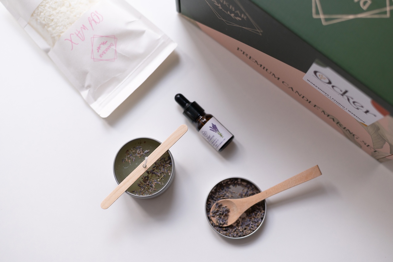 Kerzen DIY-Kit von Dankbar & Ocker Studio
