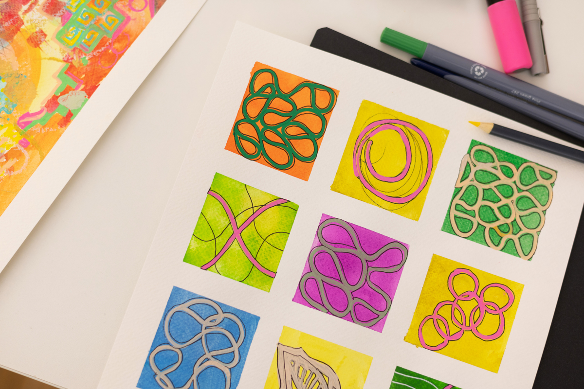 Abstract Art: DIY-Workshop in Wien | Ocker Studio Abstract Art: DIY-Workshop in Wien | Ocker Studio