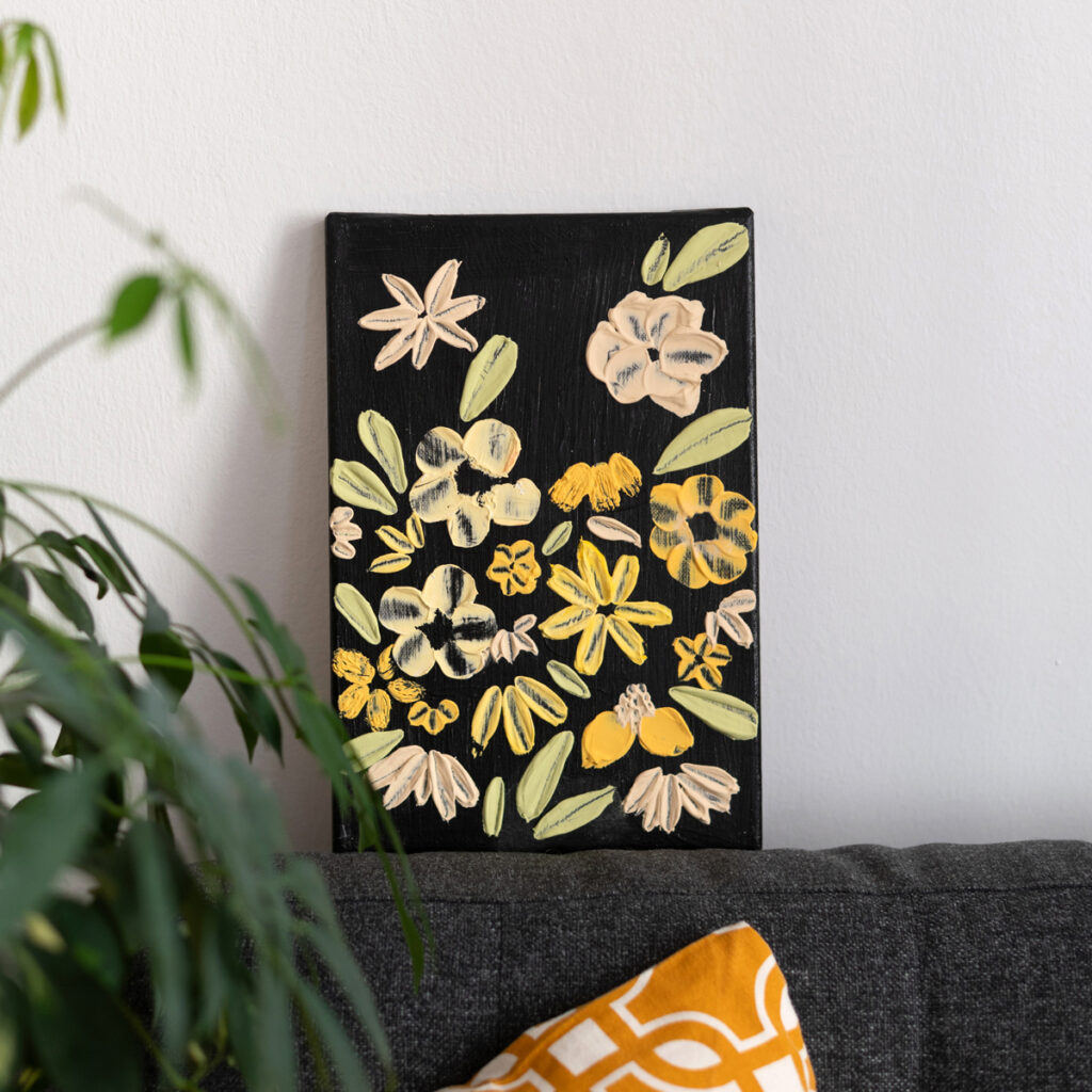 3D-Blumen: Textured Art Workshop | Ocker Studio