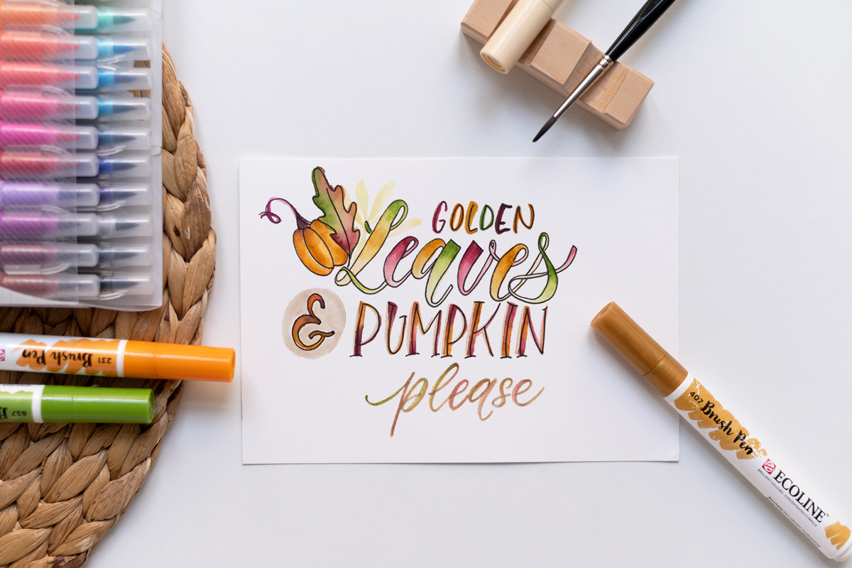 Lettering lernen in Wien | Ocker Studio