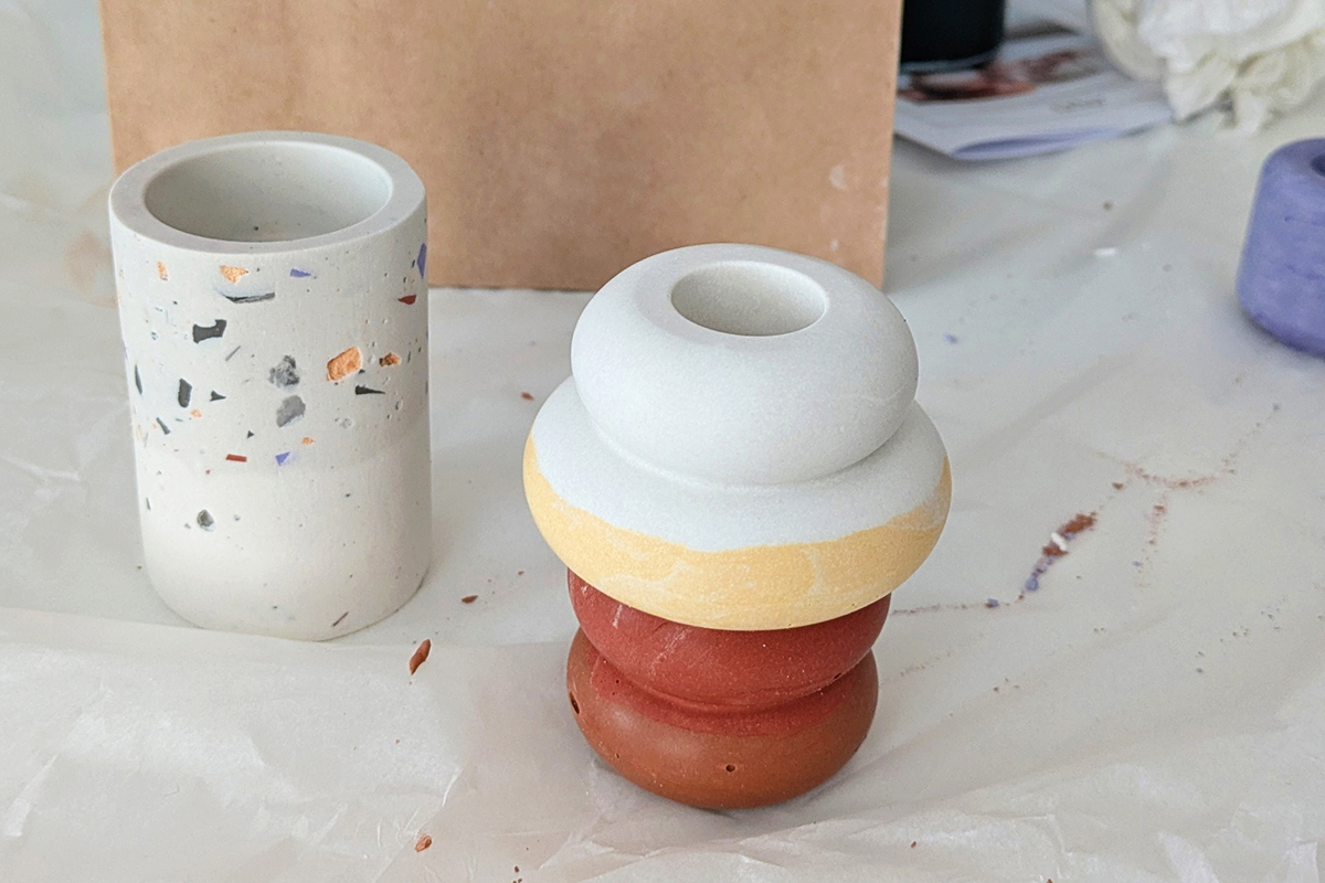 Kerzenhalter gießen: DIY-Workshop | Ocker Studio
